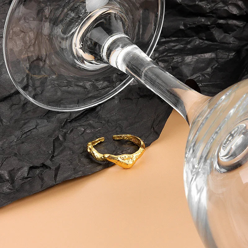 Retro Double Layer Gold Ring