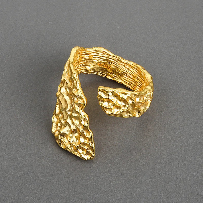 Retro Double Layer Gold Ring