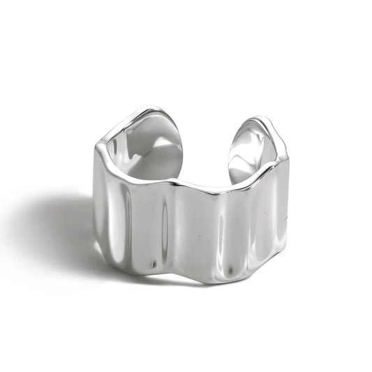 925 Sterling Silver Wave Ring