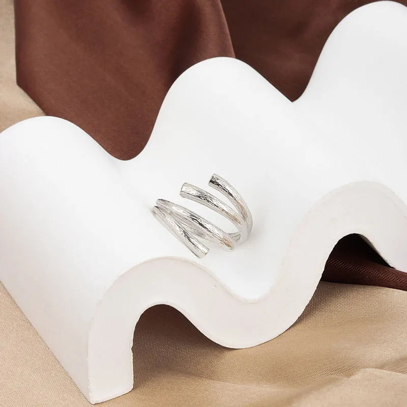 Retro Double Layer Gold Ring