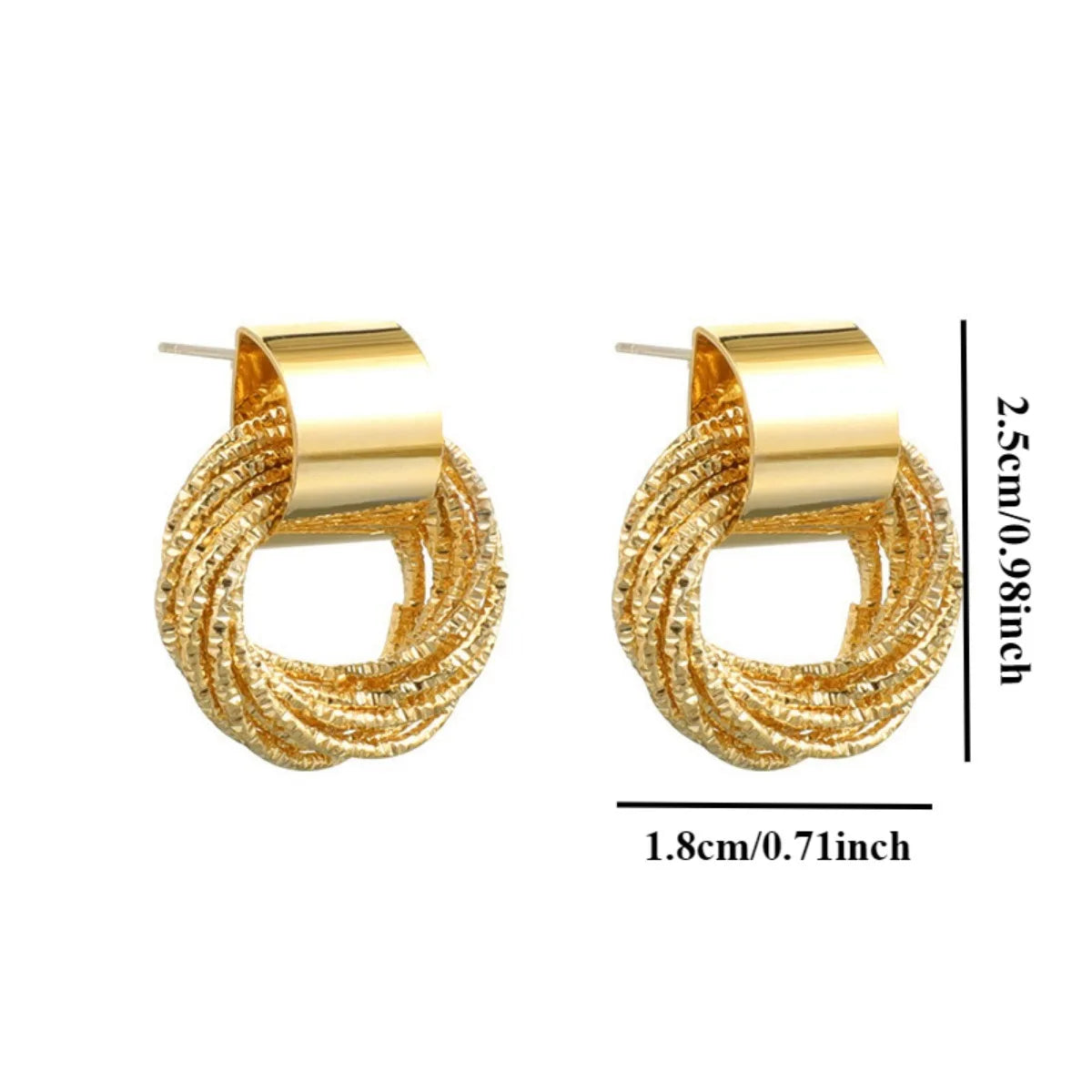 Minimalist Thread Earrings for Women