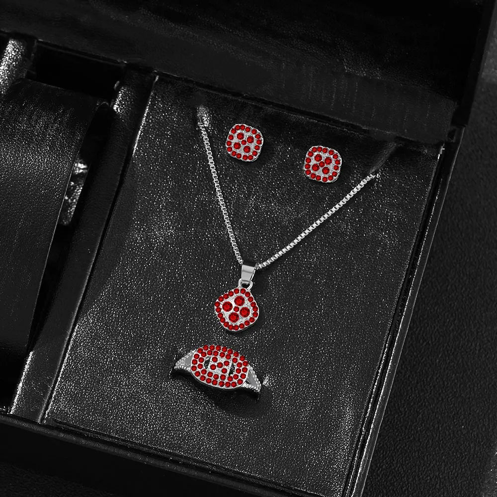 Elegant Cube Jewelry Set