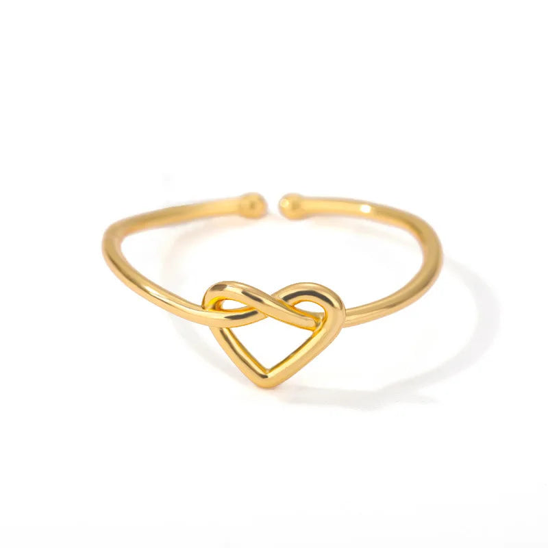 Luxury 316L Stainless Steel Gold Ring for Women