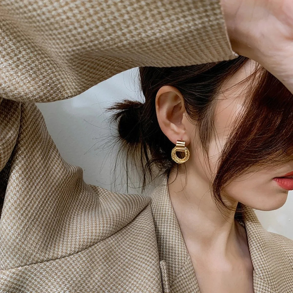 Minimalist Thread Earrings for Women