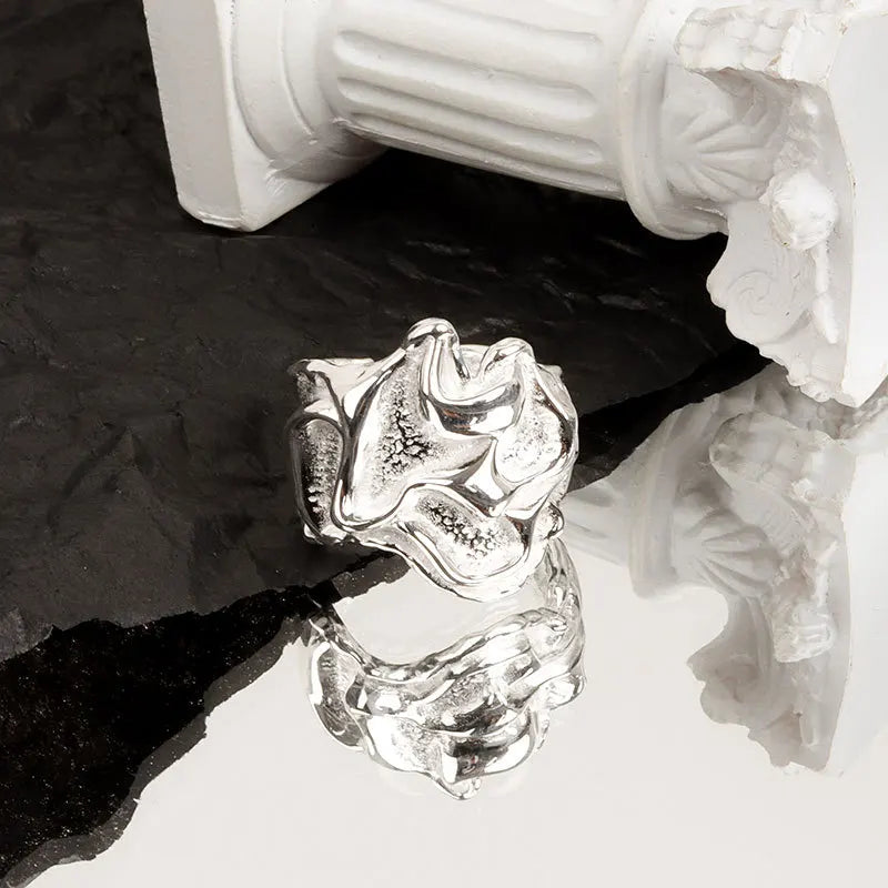 Retro Double Layer Gold Ring