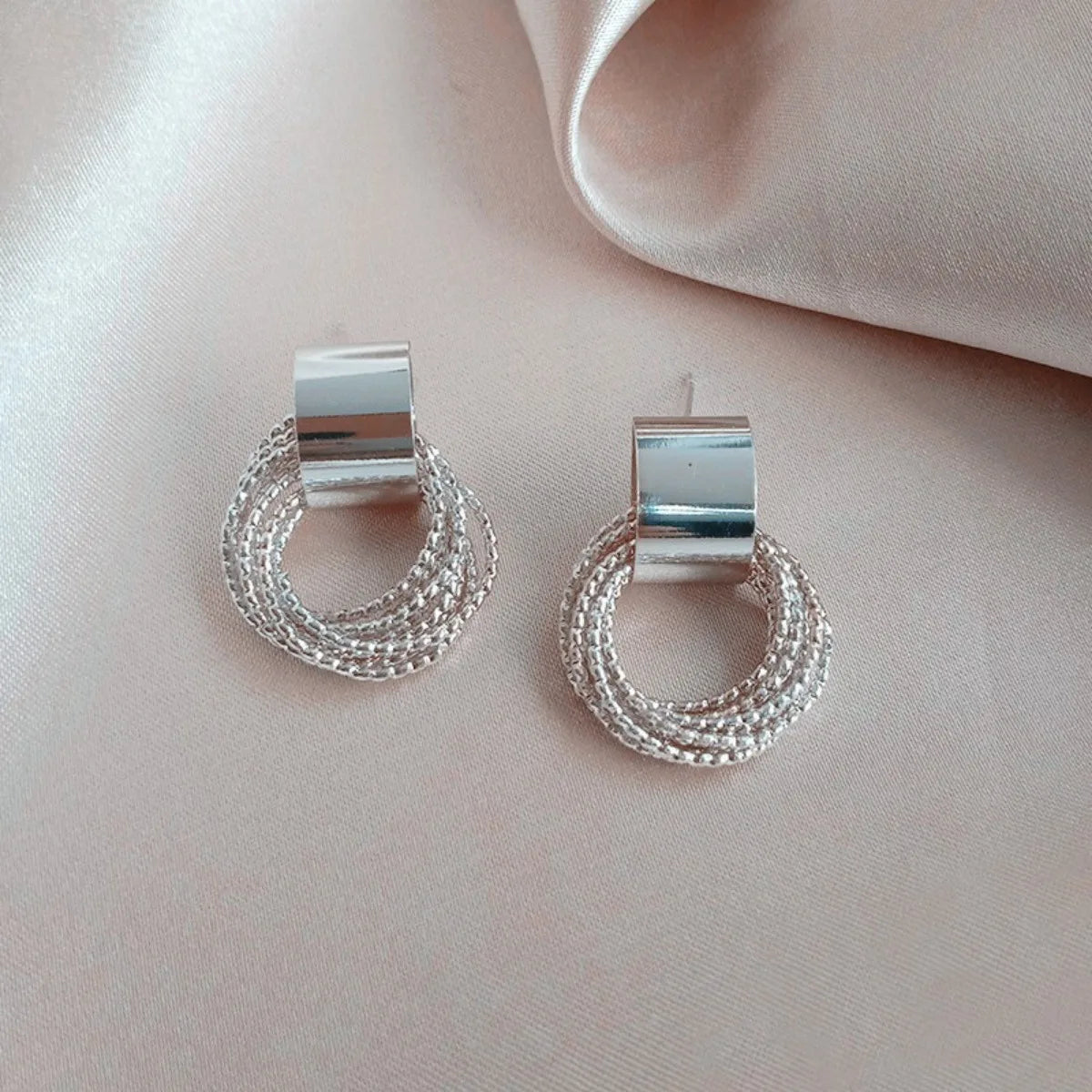 Minimalist Thread Earrings for Women